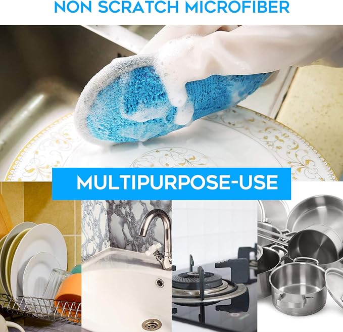 Dual Sided All-Purpose Sponges Kitchen, Dish Sponge - Image 6