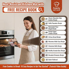 Silicone Baking Mat With 10 Recipes, Silicone Macaron Baking Sheet - Image 3
