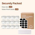 ComSaf 4oz Glass Spice Jars - Image 8