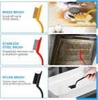14Pcs Crevice Cleaning Brush Set, V Shape Grout Cleaner Brush - Image 5