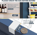 Over The Door Pantry Organizer, 8-Tier Over The Door Organizer - Image 2