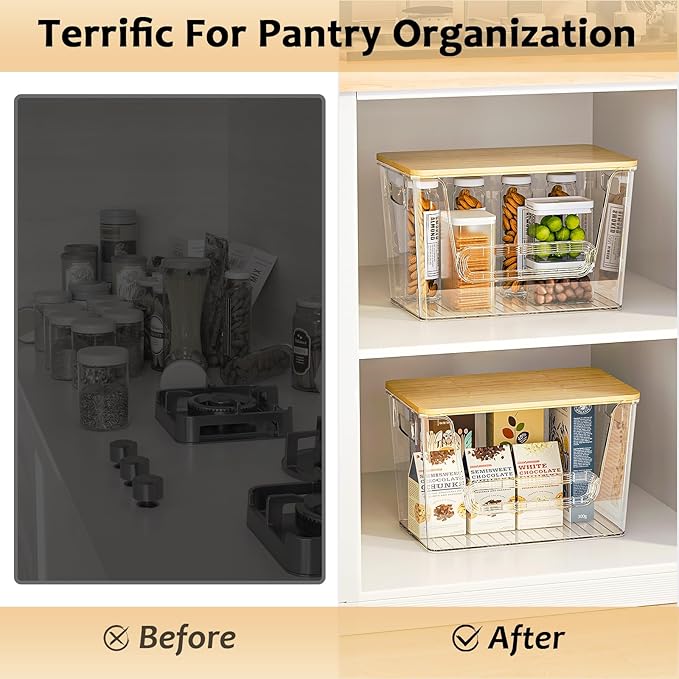 Delamu 2 Set Pantry Organizers and Storage, Trash Bag Holder Under Sink - Image 5