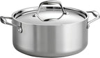 Tramontina Signature Tri-Ply Clad Stainless Steel 5-Quart Dutch Oven Pot by Tramontina