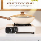 17 Pcs Pots and Pans Set, Nonstick & Non-Toxic Healthy Pots and Pans, - Image 9