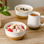 HASENSE Ceramic Cereal Bowls, 20 OZ Soup Bowls - Image 5