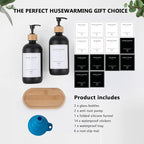 Black Glass Soap Dispenser - Image 7