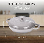 Shallow Cast Iron Casserole - Image 3