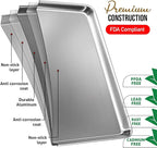 Eatex Aluminum Baking Sheet, Steel Cookie Sheet, 15” x 10” Baking Pan, Warp - Image 3