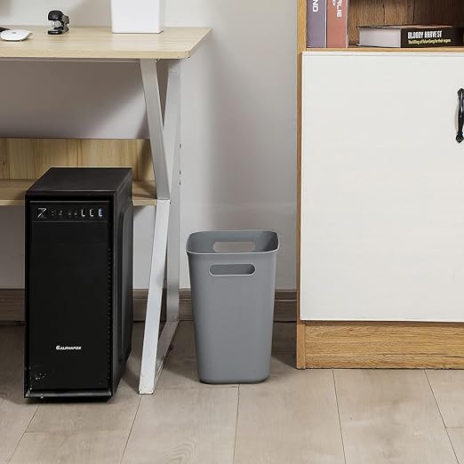 UUJOLY Plastic Trash Can Wastebasket, Garbage Container Basket - Image 5