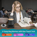 VOBAGA Coffee Mug Warmer & Mug Set - Image 2