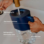 LARQ Water Filter Pitcher 1.9L – Nano Zero Filter Removes Chlorine, PFAS & More - Image 3