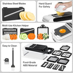 HomeHacks Vegetable Chopper Vegetable Cutter, 15 in 1 Kitchen Gadget, Onion - Image 5