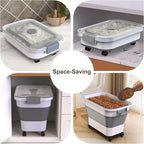 Rice Storage Container, Collapsible Airtight Food Storage Containers 20-30lbs - Image 7
