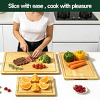 3-Piece Set Bamboo Cutting Board - Image 7