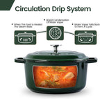 EDGING CASTING Enameled Cast Iron Dutch Oven Pot - Image 2
