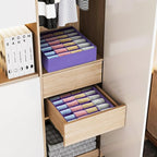 Joyoldelf Sock Drawer Organizer Divider 2 Packs Underwear Organizer, 24 Cell - Image 3