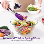 600ºF Heat Resistant Kitchen Tongs: U-Taste 12 inch Large Silicone Cooking Tong - Image 8