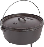 Lodge 10 Quart Pre-Seasoned Cast Iron Camp Dutch Oven by Lodge