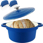 CUKOR 7QT Dutch Oven Pot With Lid, Enameled Cast Iron Dutch Ovens by CUKOR