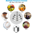 Toncoo 6 Pack Stainless Steel Funnels - Image 3