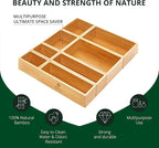 ROYAL CRAFT WOOD Bamboo Jewelry Organizer Box & Chests Set - Image 3
