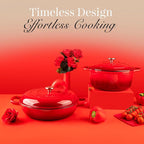 Shallow Cast Iron Casserole - Image 9