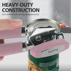 Safring Can Opener Manual, Heavy Duty Handheld Strong Can Opener - Image 6