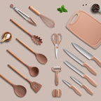 RAXCO Utensil Sets, 18-Piece Silicone Cooking Utensils and Kitchen Accessories - Image 3