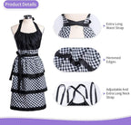 Lovely Flower Pattern Retro Aprons - Image 4
