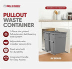 Rev-A-Shelf Double Pullout Trash Can - Image 2