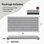 Razborci 2PCS Instant Dry Diatomite Stone Counter Makeup Tray Organizer - Image 6