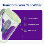 PUR 7-Cup Water Pitcher, 1 Genuine Filter, Great-tasting Water, Dishwasher Safe - Image 2