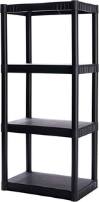 Plano 4-Shelf Plastic Storage Shelves, 48” x 23” x 14”, 200lb Capacity by PLANO%C2%AEOutdoors