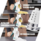 KEOUKE Rotary Cheese Grater Pro 6 in 1 - Image 2