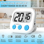 ZILLEEN Classroom Timer for Kids Teachers 2 Pack Digital Timers - Image 4