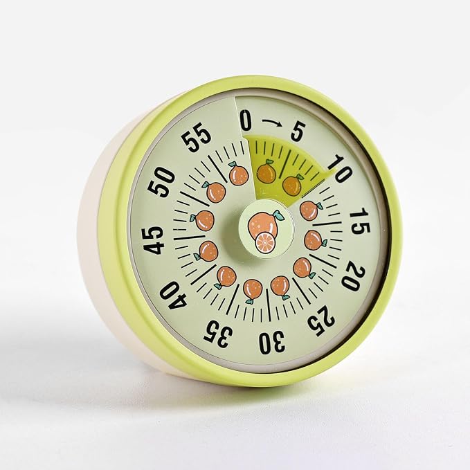 Kitchen Timer, Kitchen Countdown Cooking Reminder No Battery Required Magnetic by LAOPAOInc-TheUSA
