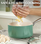 KOCH SYSTEME CS Nonstick Sauce Pan - Image 3