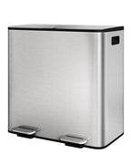 Garvee Double Trash Can, 2 x 10.6 gal Garbage Can by Garvee