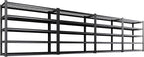 Set of 4 Garage Shelving-3500 lbs 5 Tier Storage Shelves, Adjustable Heavy Duty by Unknown