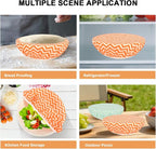 Reusable Bowl Covers for Bread Proofing（2 Large）- Cotton Beeswax Bowl Covers - Image 5