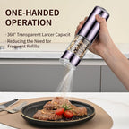 Rechargeable Salt & Pepper Grinder Set - Image 7