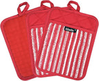 Alselo Silicone Pot Holders Set of 3 Heat Resistant & Non Slip Potholders - Image 8