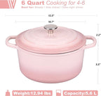 VORRINGARD Enameled Cast Iron Dutch Oven Pot - Image 2