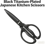 Heavy Duty Kitchen Scissors, Titanium Coated All Purpose Shears - Image 4