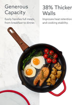 CAROTE 20Pcs Titanium Cookware Set, Pots and Pans Set Non Stick, Kitchen - Image 4