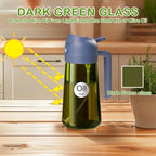 YARRAMATE 2Pcs 16oz/470ml Dark Green Oil Sprayer - Image 2