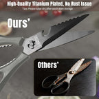 Kitchen Scissors All Purpose, Extra Sharp Kitchen Shears - Image 8