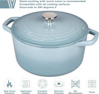 VORRINGARD Enameled Cast Iron Dutch Oven Pot - Image 3