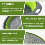 Silicone Colander Collapsible Strainers Set - Image 4