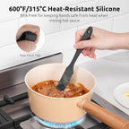 U-Taste Silicone Jar Spatula for Sourdough Starter: Long Skinny Food-Grade Jam - Image 6